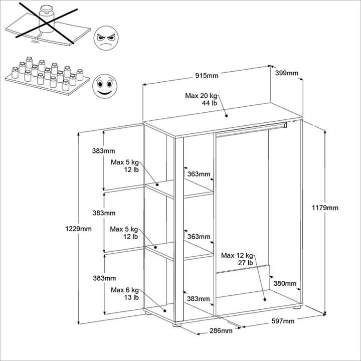 Produktbild Parisot Oberrödinghausen (145 cm)