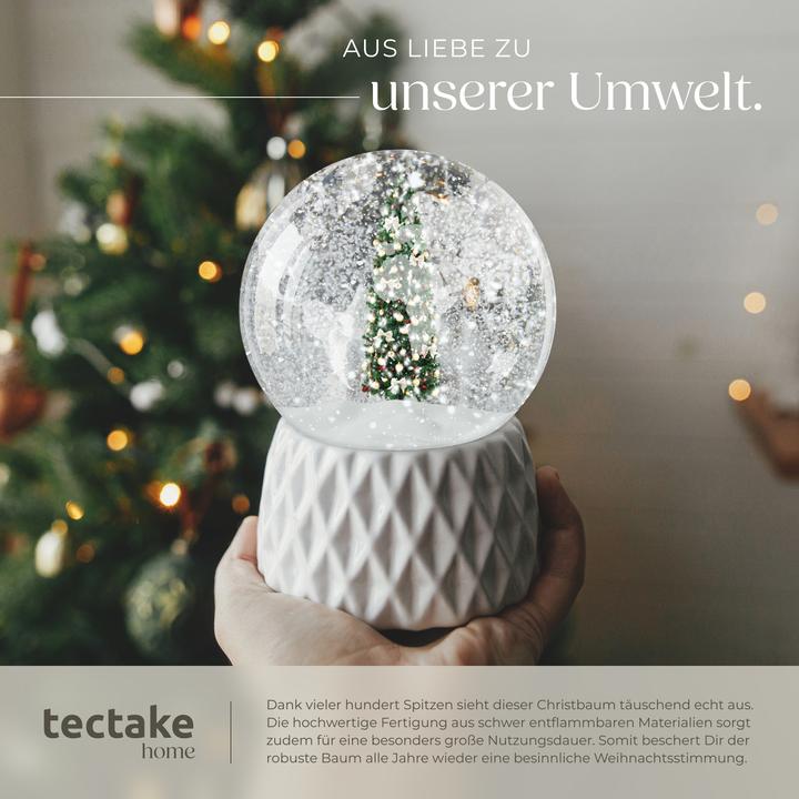 Image du produit tectake Sapin de Noël artificiel COMETE, aspect naturel (210 cm)