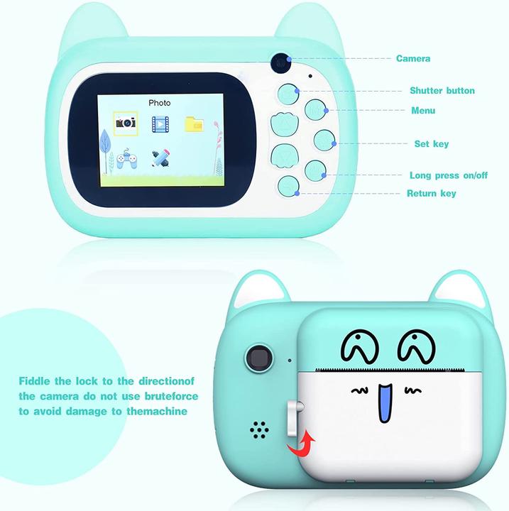 Actual product image Supbro Selfie Camera Kids in Blue B