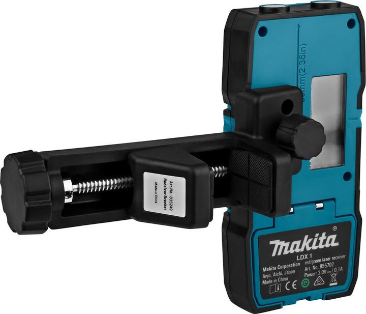 Produktbild Makita LE00855702 Laser target electronic + clamp Red + Green SK105 & SK106