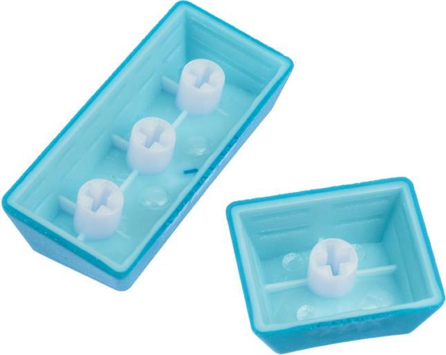 Actual product image Ducky Rubber Keycap Set, 31 keys, double shot, rubberized, for backlight