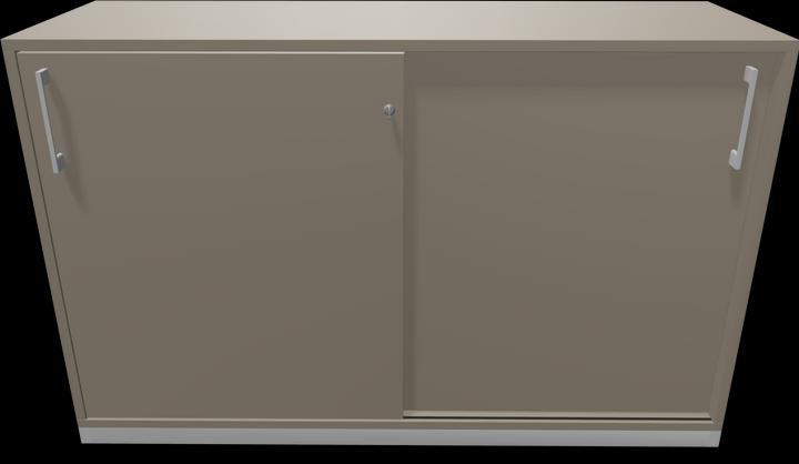 Actual product image Narbutas Choice sliding door cabinet (120 x 40 x 76 cm)