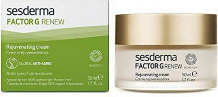 Actual product image Sesderma Regeneration Cream With Factor G Renew ( Rejuvenating Ating Cream) 50 Ml (50 ml, 24h cream)