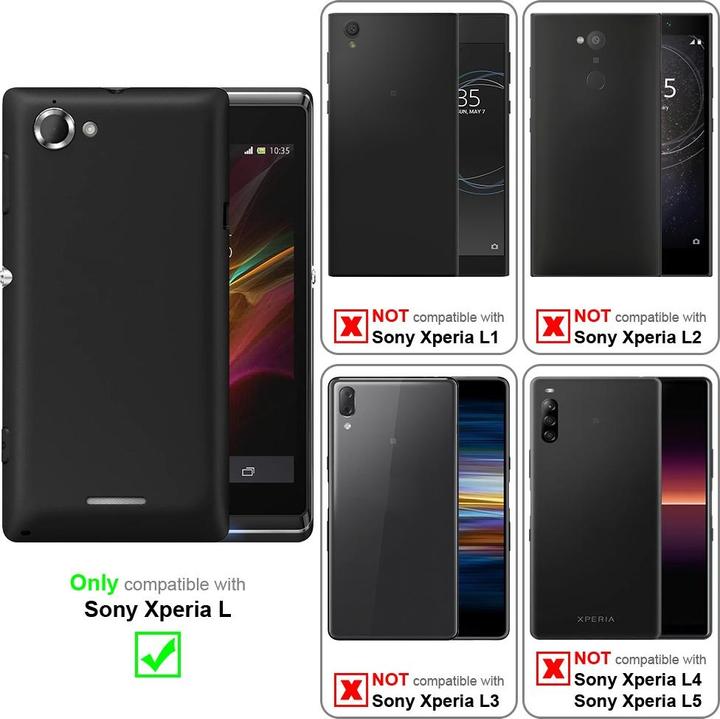 Productafbeelding Cadorabo Beschermhoes voor Sony Xperia L custodia collana