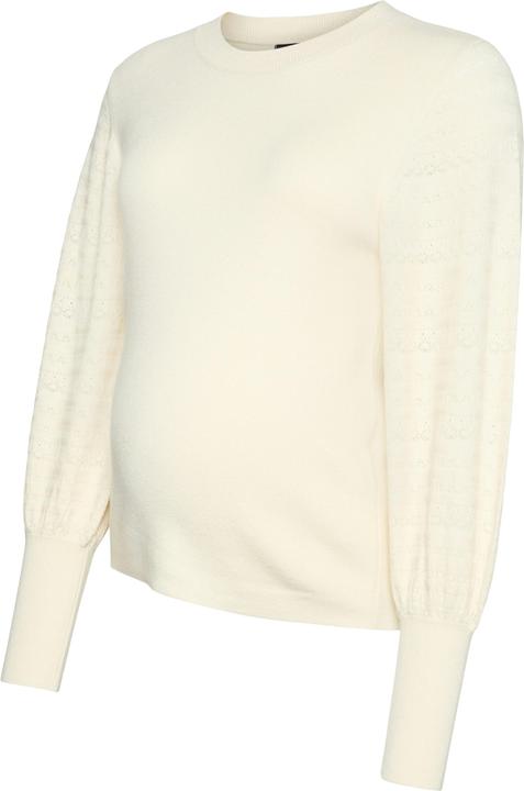 Immagine prodotto Vero Moda Maternity Vestibilità regolare Scollo rotondo Polsini lunghi Pullover Top in maglia (XL)