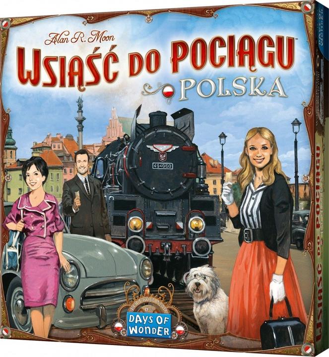 Produktbild Rebel Dodatek do gry Wsiąść do Pociągu: Kolekcja Map 6.5 - Polska (Polnisch)