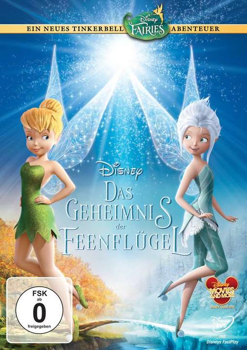 Produktbild TinkerBell 4 Das Geheimnis der Feenflügel (DVD, 2012, Schwedisch, Englisch, Deutsch, Finnisch)
