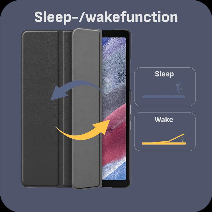 Produktbild Cazy Premium Smart Hülle Kompatibel mit Samsung Galaxy Tab A7 Lite - Schutz Etui Hülle - Automatischem (Galaxy Tab A7 Lite)