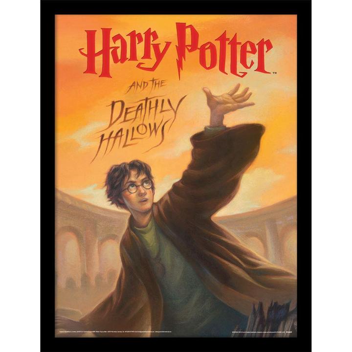 Actual product image Book Cover Framed Poster (40 x 30 cm)