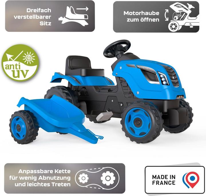 Actual product image Smoby Farmer XL + Trailer