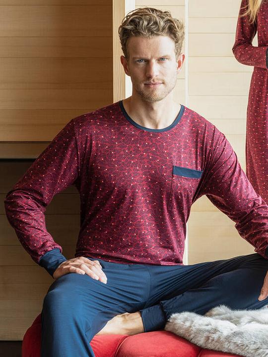Produktbild ISA Bodywear Micromodal Pyjama Bündchen (M)
