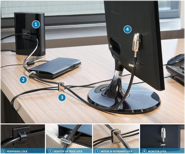 Produktbild Kensington Lock Kit 2.0 for Desktops and Peripherals