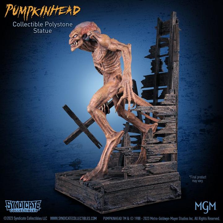 Actual product image Toynk Toys Pumpkinhead Statue 1/10 Pumpkinhead Classic Edition 28 cm