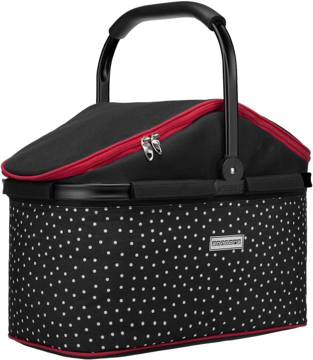 Produktbild Anndora Einkaufskorb 25L, ISO, Schwarz/Weiss