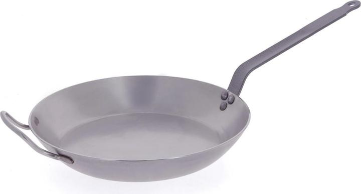 Actual product image de Buyer Carbone Plus Lyonnaise Bravillet Induction (32 cm, Frying pan, Steel)