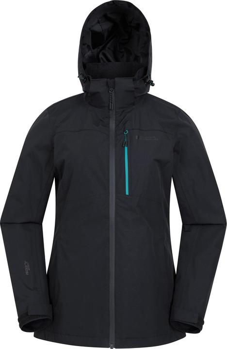 Actual product image Mountain Warehouse Womens/Ladies Rainforest II Extreme Waterproof Jacket (32 D)