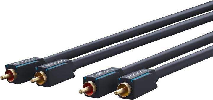 Produktbild clicktronic Stereo-Audiokabel (0.50 m, Cinch)