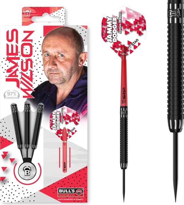 Bull's James Wilson Steeldart, 97% tungstène (22 g)