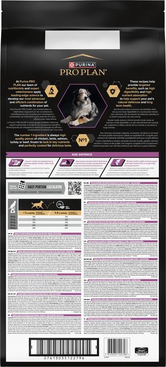 Image du produit Pro Plan Dog Medium & Large Adult 7+ Poulet (Adulte, 1 pcs, 14000 g)