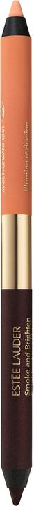 Actual product image Estée Lauder Smoke & Brighten Eyeliner Duo No 02 (02 Bordeaux, Ivory)