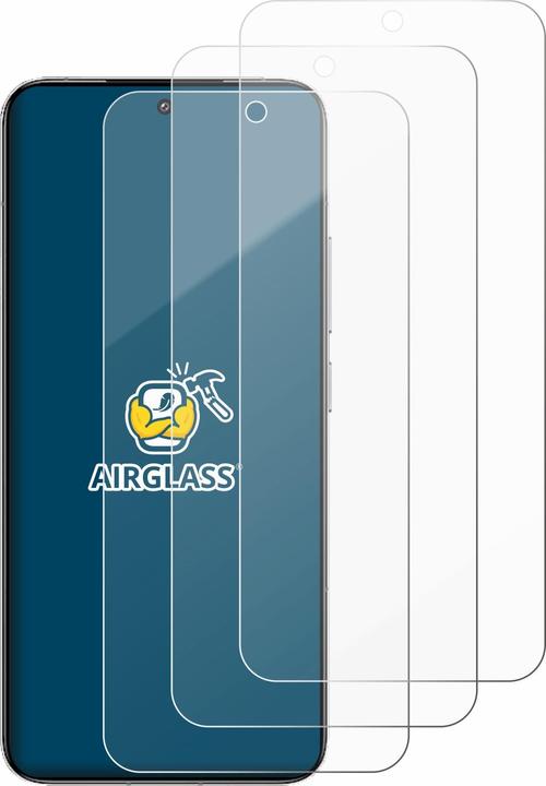 Actual product image BROTECT AirGlass Glass (3 Piece, Xiaomi 14)