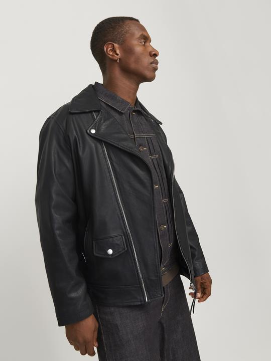 Produktbild Jack & Jones Jprleather Biker Jacket Styd Aw24 (M)