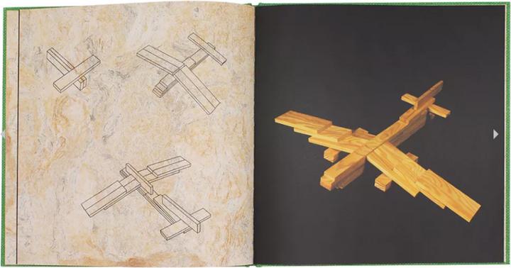 Actual product image Kapla Book 3 green (Multilingual)