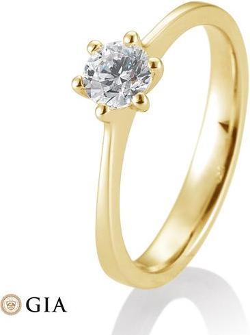Produktbild Breuning 6er Krappe 0,40-0,60 ct. (57, 585/14 K Gold)