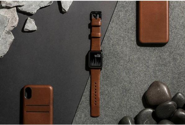 Immagine prodotto Nomad Cinghia di connessione moderna (44 mm, Acciaio inossidabile, Cuoio)
