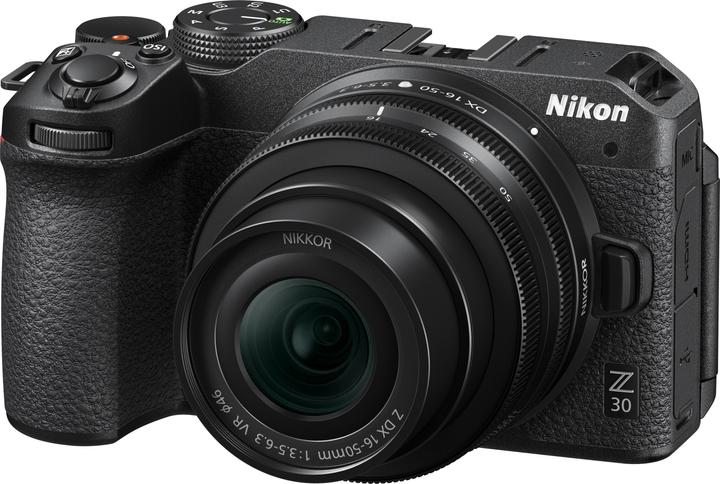 Produktbild Nikon Z 30 Kit (16–50 mm + 50–250 mm VR) (16 - 50 mm, 20.90 Mpx, DX)