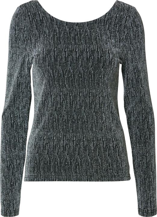 Selected Femme Glitzer Oberteil mit langen Ärmeln (XS)