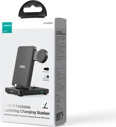 Image du produit Joyroom JR-WQS02 Station de charge pliable 4 en 1 (version Lightning) (15 W)