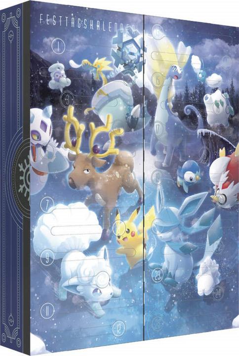 Actual product image Pokémon TCG Holiday Calendar