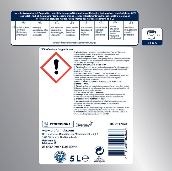 Produktbild Cif Prof.Allzweckreiniger 5l