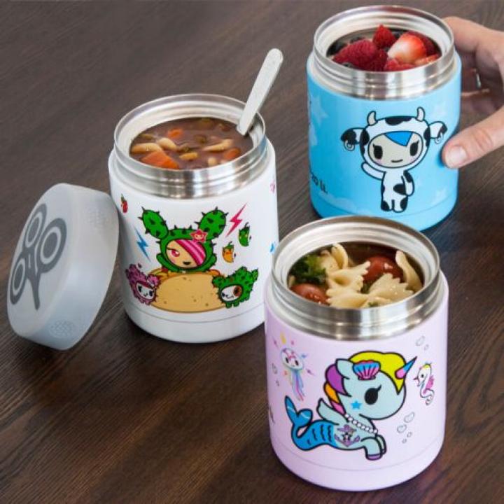 Actual product image ZoLi Thermo Food Container Tokidoki Moofia