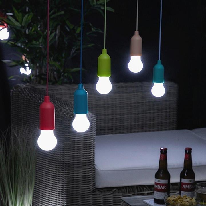 Actual product image InnovaGoods Portable LED light bulb with cord Bulby