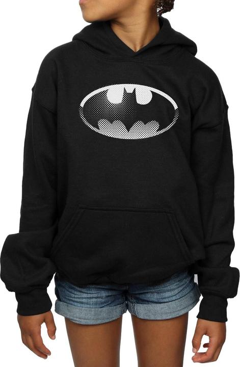 Immagine prodotto Batman Spot Logo Felpa con Cappuccio Ragazze (140, 146)