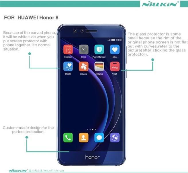 Actual product image Nillkin Matte Series (1 Piece, Honor 8)