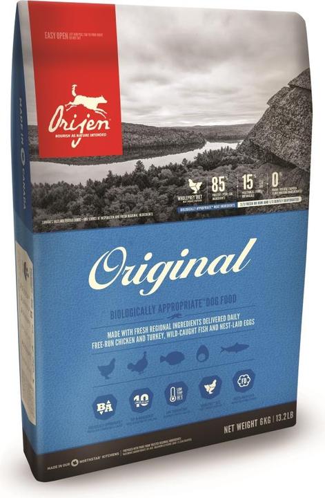 Actual product image Orijen Dog Original (Adult, 1 pcs., 6000 g)