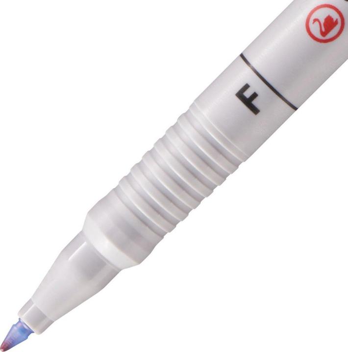 Produktbild STABILO OHPen universal Folienstift wasserlöslich (Blau, 0.70 mm, 10 x)
