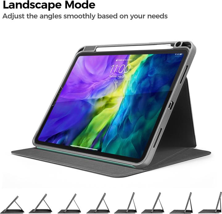 Actual product image tomtoc B02 (11") Vertical Tablet Case (iPad Pro 11 2020 (2. Gen))