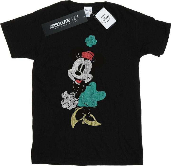 Immagine prodotto Disney Minnie Mouse Shamrock Hat Maglietta Ampia Donna (S)