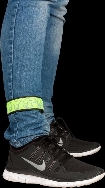 Actual product image SafetyMaker LED clack tape yellow