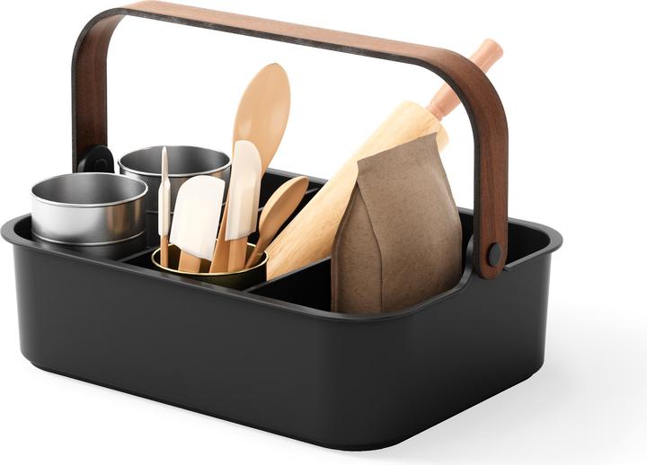 Umbra Aufbewahrungsbox Bellwood 35 x 26 x 13 cm, Braun/