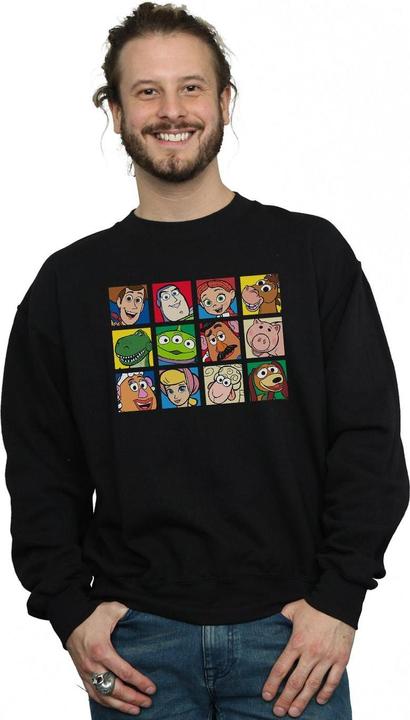 Produktbild Disney Toy Story Character Squares Sweatshirt (XXL)