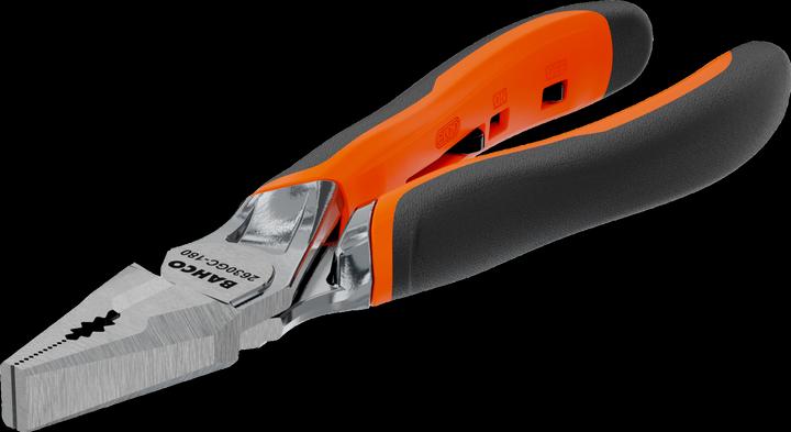 Immagine prodotto Bahco Pinze combinate rinforzate, pinze cromate HD da 200 mm, (2630GC-200IP). (200 mm)