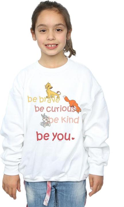 Immagine prodotto Disney Be Brave Be Curious Felpa Ragazze (116)