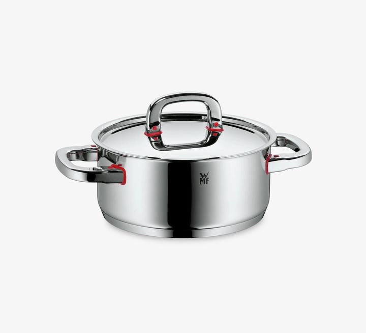 Produktbild WMF Bratentopf PREMIUM ONE silberfarben (16 cm, Bräter + Schmortopf, Edelstahl)