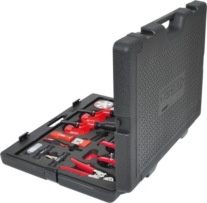 Productafbeelding KS Tools MASTER schijf montage en demontage set, 13 stuks.