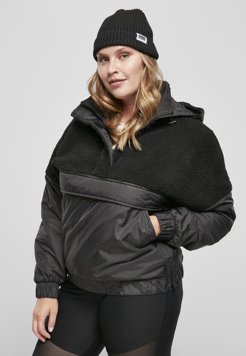Image du produit Urban Classics Ladies Sherpa Mix Pull Over Jacket (5XL)